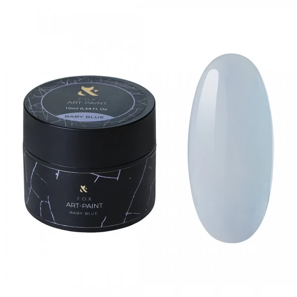Gel Paint F.O.X Art-paint Baby Blue 10 ml Gel Paint F.O.X Art-paint Baby Blue 10 ml