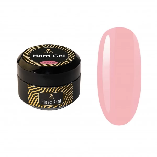 F.O.X Hard Gel Cover Rose 30 ml