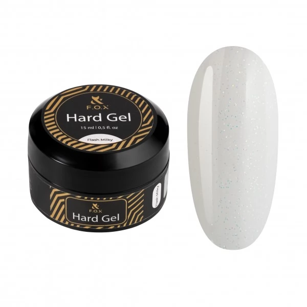 F.O.X Hard gel Flash Milky 15 ml F.O.X Hard gel Flash Milky 15 ml