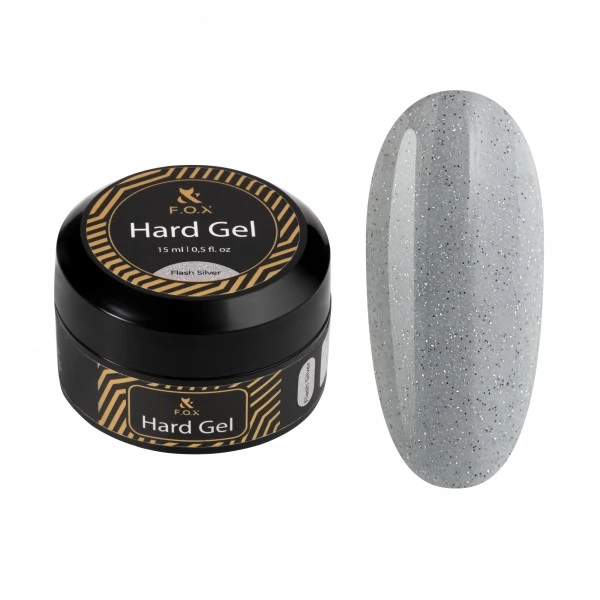 F.O.X Hard gel Flash Silver 15 ml F.O.X Hard gel Flash Silver 15 ml
