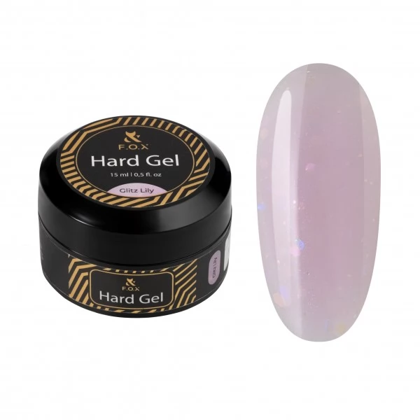 F.O.X Hard gel Glitz Lily 15 ml