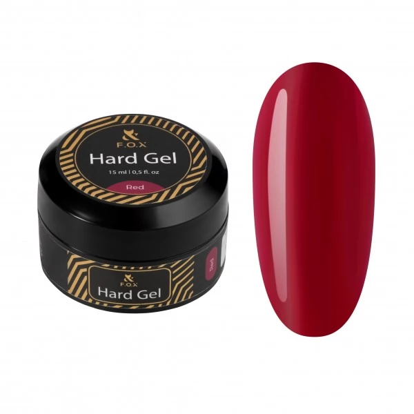 F.O.X Hard gel Red 15 ml F.O.X Hard gel Red 15 ml