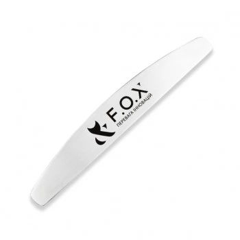 Half-moon File Base F.O.X Nail file metall metal 135 mm
