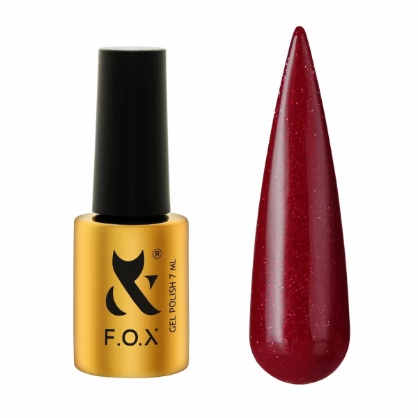 Gel Polish F.O.X Moulin Rouge 010 Shimmer 7 ml Gel Polish F.O.X Moulin Rouge 010 Shimmer 7 ml
