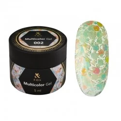 F.O.X Multicolor Gel 002 5 ml 5 g
