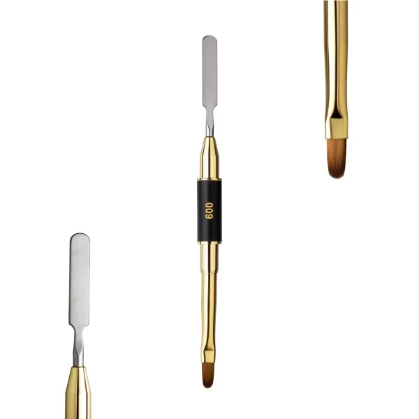 Brush F.O.X Art Brush 009 2-in-1 "Long Oval + Spatula" Brush F.O.X Art Brush 009 2-in-1 "Long Oval + Spatula"
