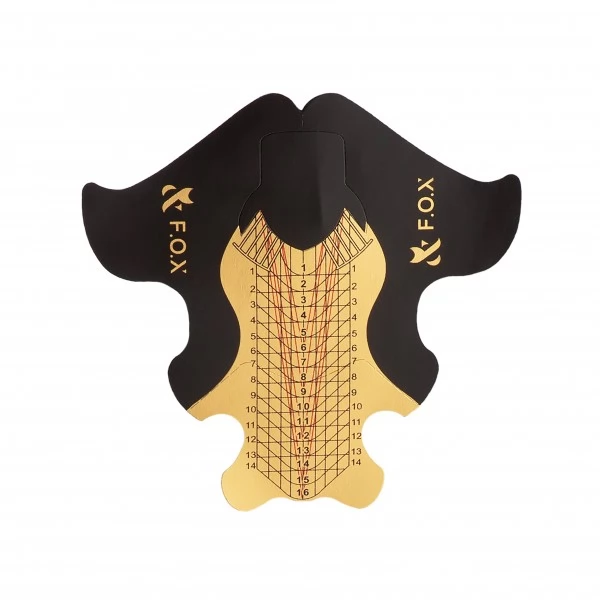 Aluminium Lower Forms F.O.X Nail form Aluminium 22 pcs