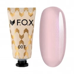 Polygel F.O.X Poly gel Nano 007 tube nude with fine shimmer 15 ml