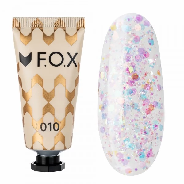 Polygel F.O.X Poly gel Nano 010 tube 15 ml Polygel F.O.X Poly gel Nano 010 tube 15 ml