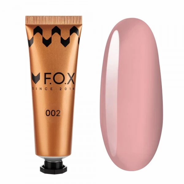 Polygel F.O.X Poly gel Nano 002 tube natural nude 30 ml