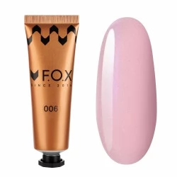 Polygel F.O.X Poly gel Nano 006 tube pink with fine shimmer 30 ml
