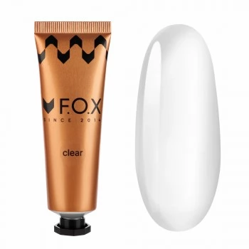Polygel F.O.X Poly gel Nano Clear tube clear 30 ml