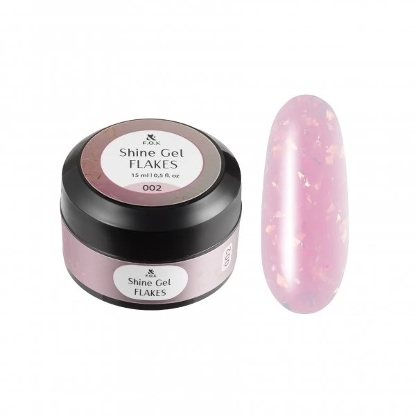 F.O.X Shine Gel Flakes 002 15 ml F.O.X Shine Gel Flakes 002 15 ml