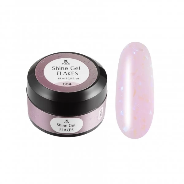 F.O.X Shine Gel Flakes 004 15 ml F.O.X Shine Gel Flakes 004 15 ml
