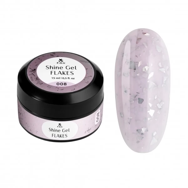 F.O.X Shine Gel Flakes 008 15 ml F.O.X Shine Gel Flakes 008 15 ml