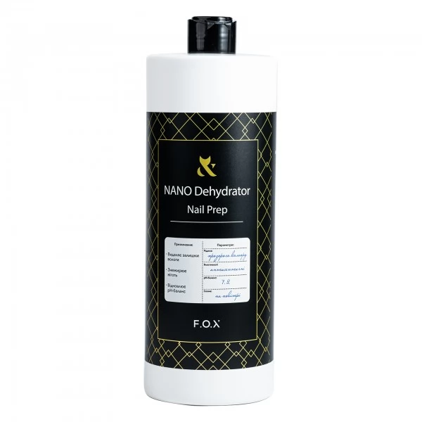 F.O.X NANO Dehydrator Nail Prep 1000 ml F.O.X NANO Dehydrator Nail Prep 1000 ml