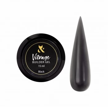 F.O.X Vitrage Gel Black 15 ml