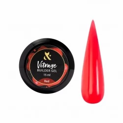 F.O.X Vitrage Gel Red 15 ml