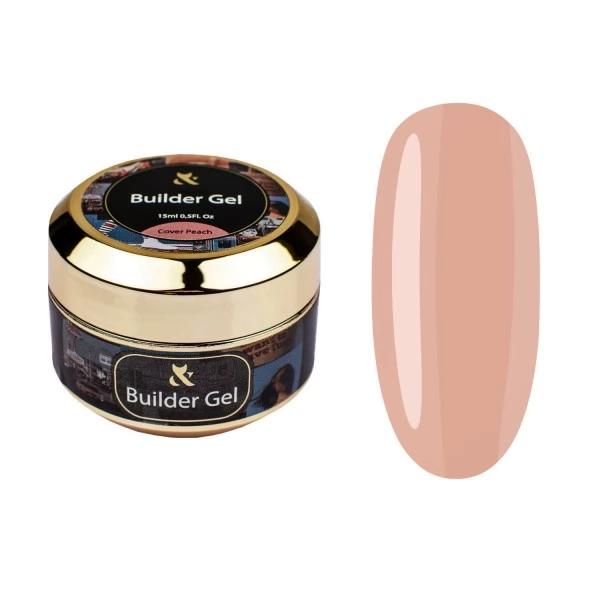 F.O.X Builder gel Cover Peach 15 ml F.O.X Builder gel Cover Peach 15 ml