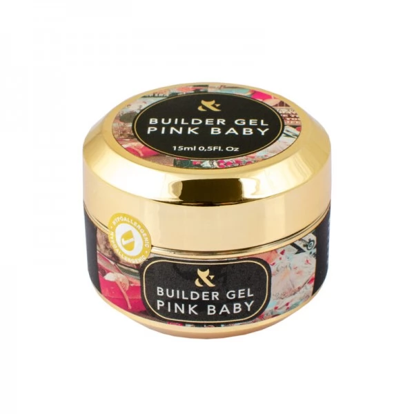 F.O.X Builder gel Pink baby 15 ml F.O.X Builder gel Pink baby 15 ml