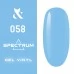 Gel polish FOX Spectrum 058 7 ml Gel polish FOX Spectrum 058 7 ml