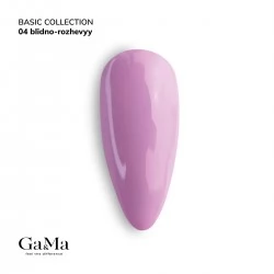 Gel polish Basic 004 pale pink 10 ml GAMA