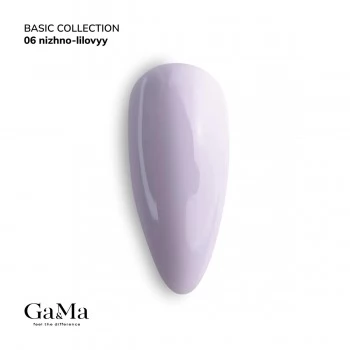 Gel polish Basic 006 light purple 10 ml GAMA