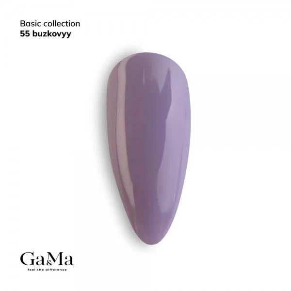 Gel polish Basic 055 lilac 10 ml GAMA Gel polish Basic 055 lilac 10 ml GAMA