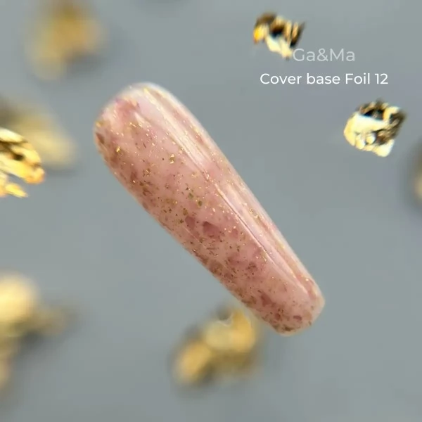 Cover base gel Foil 012 15 ml GAMA Cover base gel Foil 012 15 ml GAMA