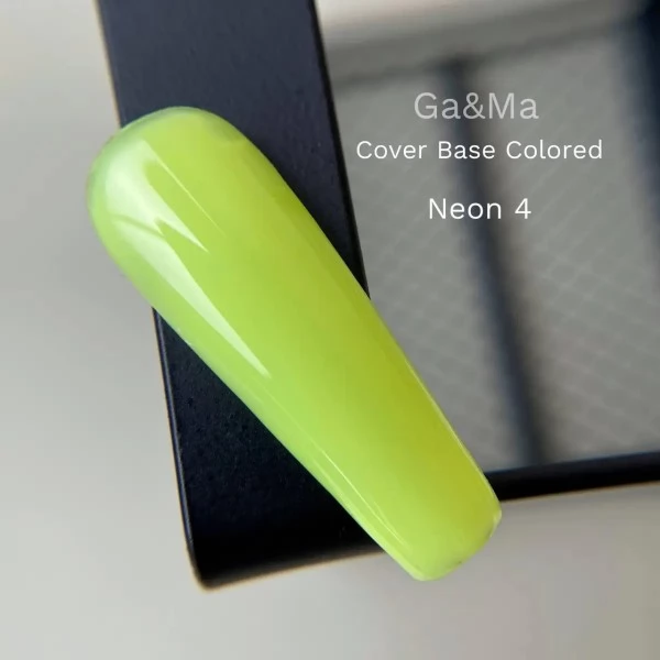 Cover base gel Colored Neon 004 15 ml GAMA Cover base gel Colored Neon 004 15 ml GAMA