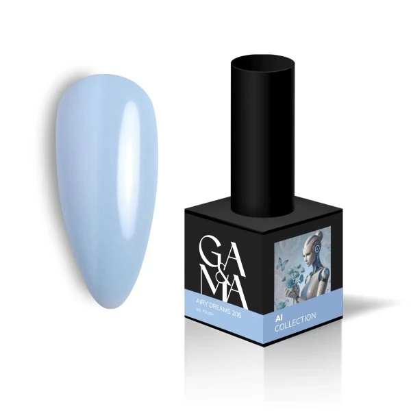 Gel polish AI 206 Airy Dreams 10 ml GEMELY GAMA