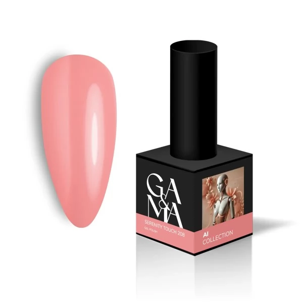 Gel polish AI 208 Serenity Touch 10 ml GEMELY GAMA Gel polish AI 208 Serenity Touch 10 ml GEMELY GAMA