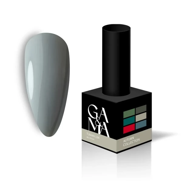 Gel polish Autumn 134 Tuman 10 ml GEMELY GAMA