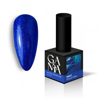 Gel polish Night 185 Water dragon 10 ml GEMELY GAMA