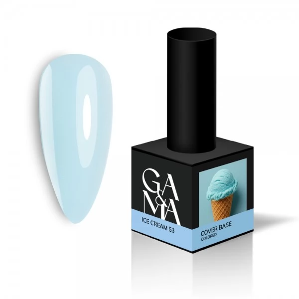 Cover base 053 Ice Cream 15 ml GEMELY GAMA