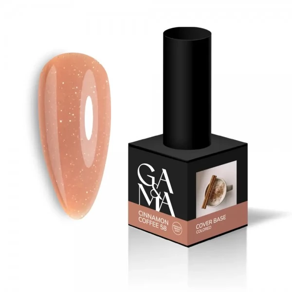 Cover base 058 Cinnamon Coffee 15 ml GEMELY GAMA Cover base 058 Cinnamon Coffee 15 ml GEMELY GAMA