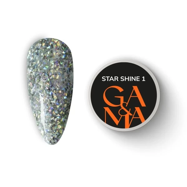Gel Star shine 001 5 gr GEMELY GAMA Gel Star shine 001 5 gr GEMELY GAMA