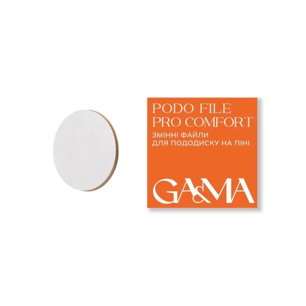 PODO FILE PRO COMFORT variable files for pododisc on foam (400 grit, 50 pcs) GEMELY GAMA