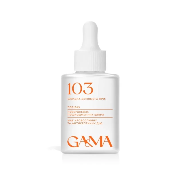 103 Hemostatic Fluid 30 ml GEMELY GAMA 103 Hemostatic Fluid 30 ml GEMELY GAMA