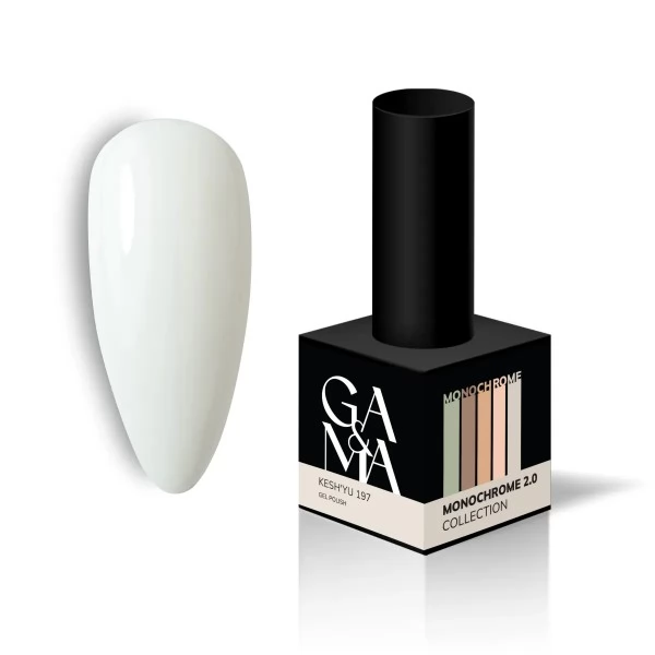Gel polish Monochrome 197 Kesh'yu 10 ml GEMELY GAMA Gel polish Monochrome 197 Kesh'yu 10 ml GEMELY GAMA
