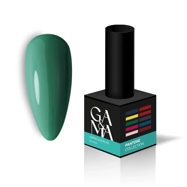 Gel polish Pantone 063 leprechaun 10 ml GEMELY GAMA Gel polish Pantone 063 leprechaun 10 ml GEMELY GAMA