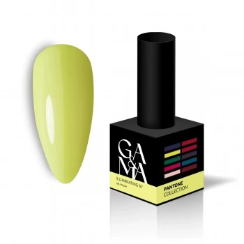 Gel polish Pantone 067 Illuminating 10 ml GEMELY GAMA