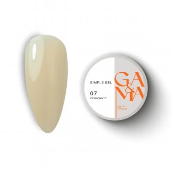 Simple gel 007 Pisochnyy 15 ml GEMELY GAMA