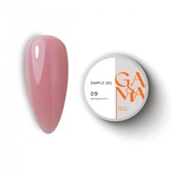 Simple gel 009 Muskatnyy 30 ml GEMELY GAMA