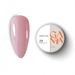 Simple gel 029 Rumyanyy 50 ml GEMELY GAMA
