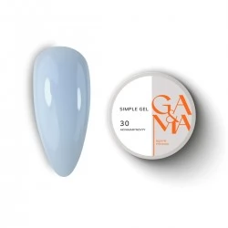 Simple gel 030 Akvamarynovyy 30 ml GEMELY GAMA
