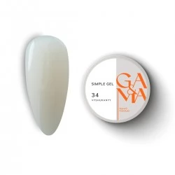 Simple gel 034 Vyshukanyy 50 ml GEMELY GAMA