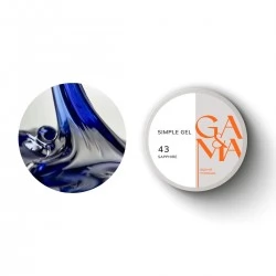 Simple gel 043 Sapphire 15 ml GEMELY GAMA