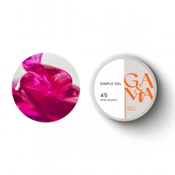 Simple gel 045 Rose Quarthz 15 ml GEMELY GAMA