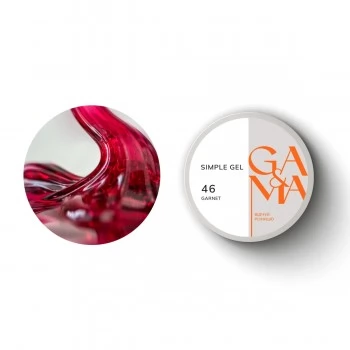 Simple gel 046 Garnet 15 ml GEMELY GAMA